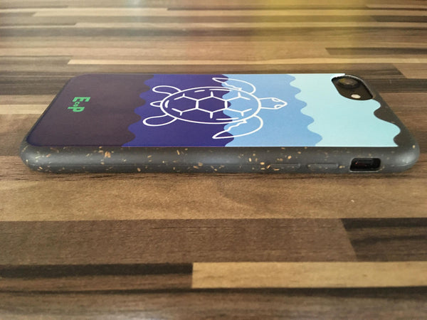 eco iPhone case - turtle design - EcoPByLeo