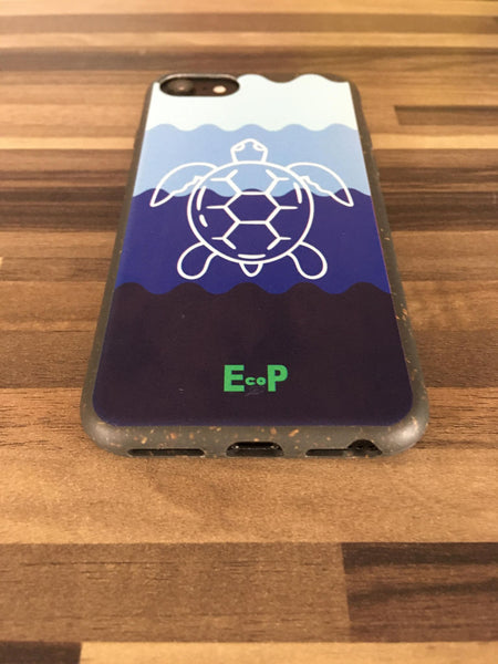 eco iPhone case - turtle design - EcoPByLeo