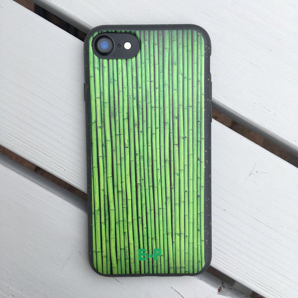Eco iPhone Case - Bamboo Design - EcoPByLeo