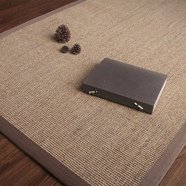 Natural rug.