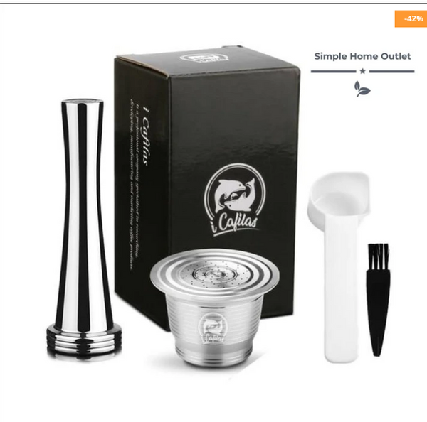 Reusable coffee pod.