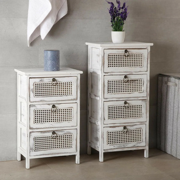 Bathroom chest of drawers.