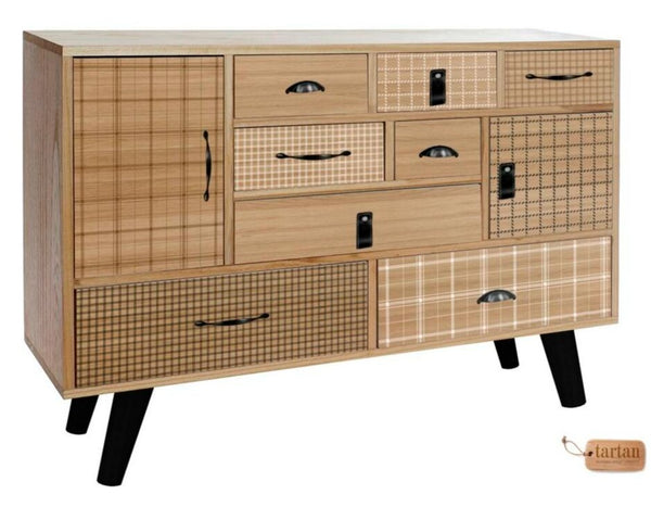 Wooden retro sideboard.