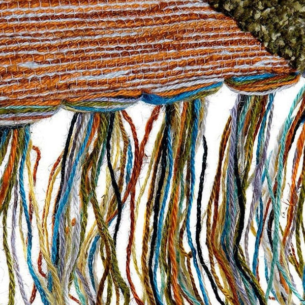 Natural textured wall art.
