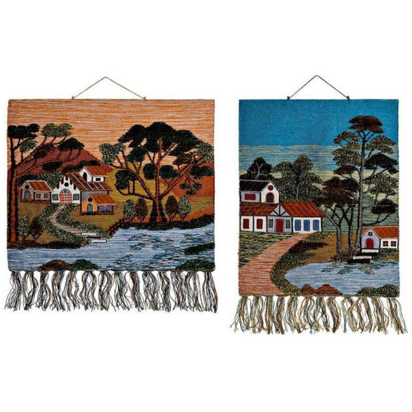Sustainable hanging wall decor.