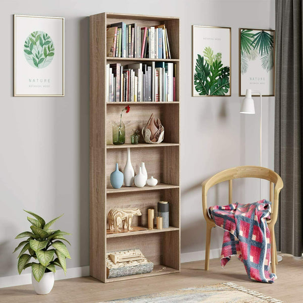 Sustainable Oak Effect Shelving Unit | EcoPByLeo