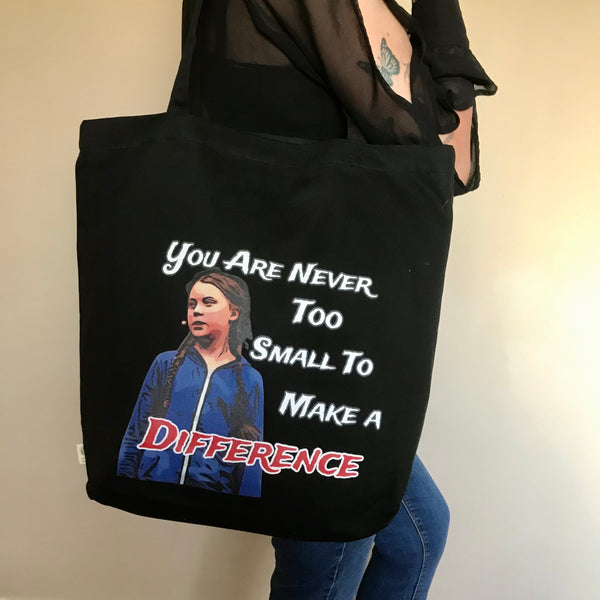 Greta Thunberg Cotton Tote Bag - EcoPByLeo