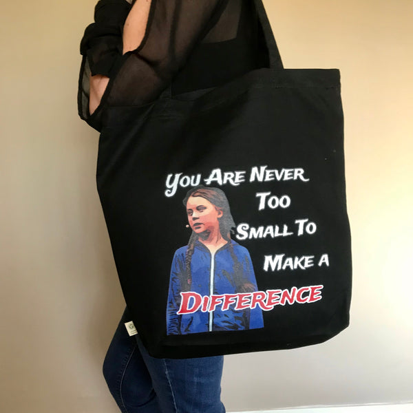 Greta Thunberg Cotton Tote Bag - EcoPByLeo