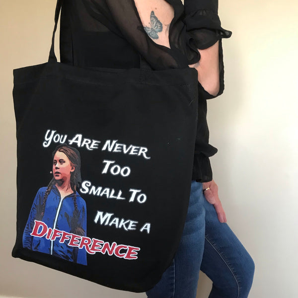 Greta Thunberg Cotton Tote Bag - EcoPByLeo