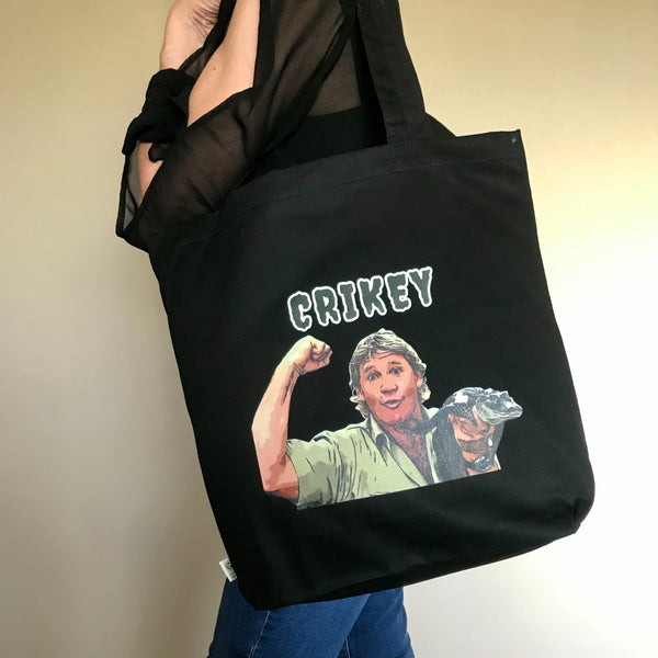 Steve Irwin Cotton Tote Bag - EcoPByLeo