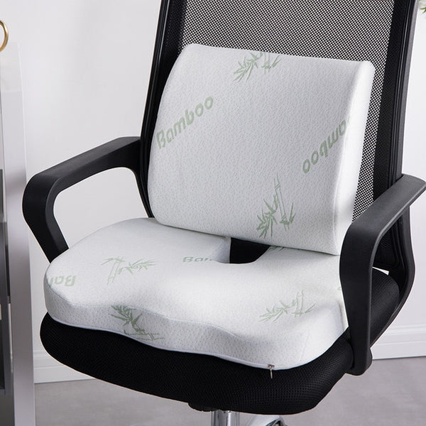 Bamboo Memory Foam Cushions - EcoPByLeo