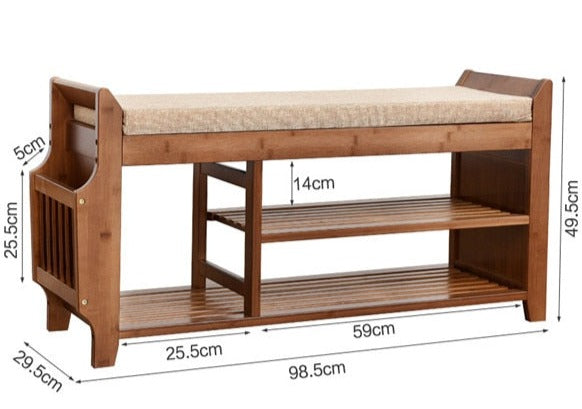 Large environmentally friendly shoe rack.
