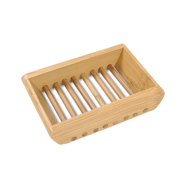 Self drying rectangular soap holder.