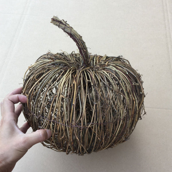 Wicker Pumpkin - EcoPByLeo