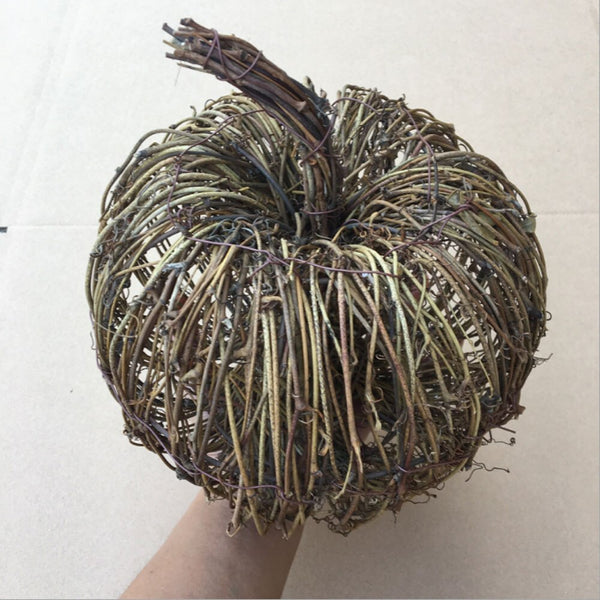 Wicker Pumpkin - EcoPByLeo