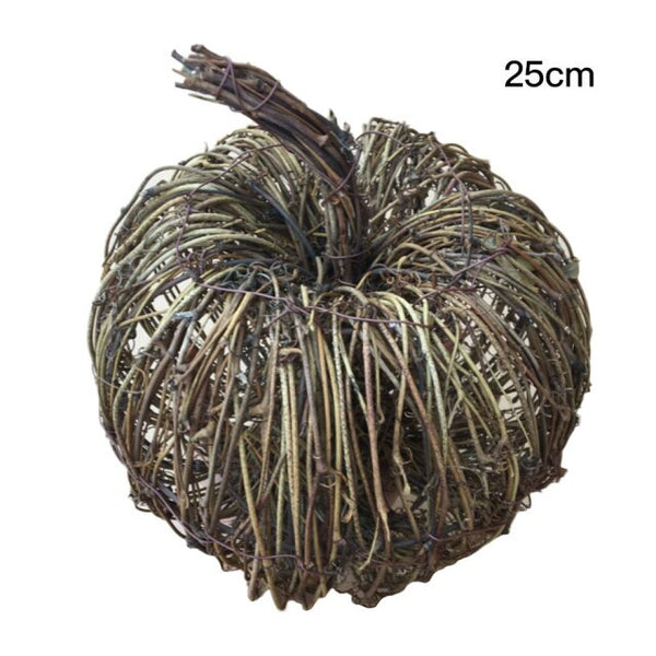 Wicker Pumpkin - EcoPByLeo