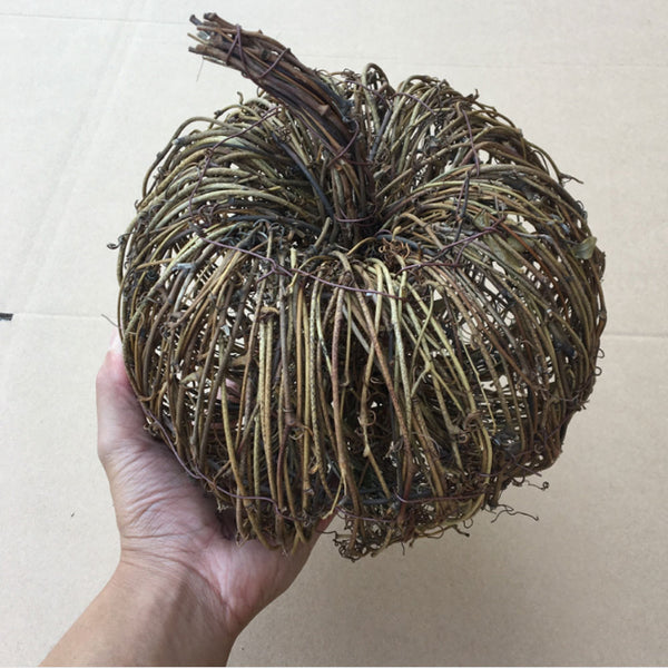 Wicker Pumpkin - EcoPByLeo