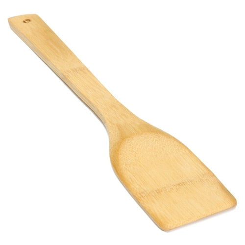 Bamboo Cooking Utensils Set - EcoPByLeo