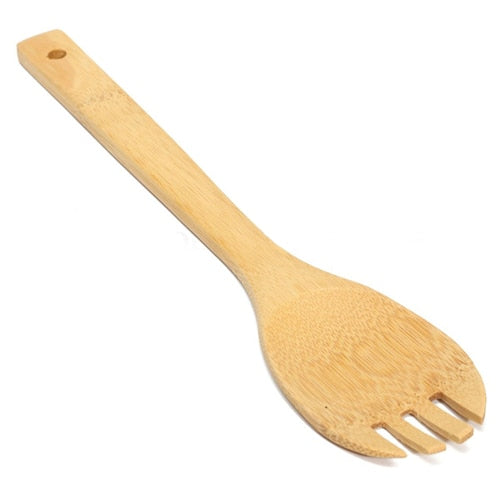 Bamboo Cooking Utensils Set - EcoPByLeo