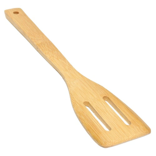 Bamboo Cooking Utensils Set - EcoPByLeo
