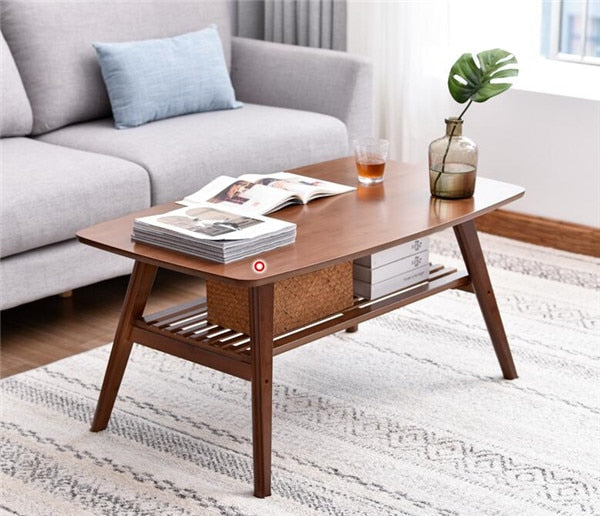 Eco friendly wood coffee table.