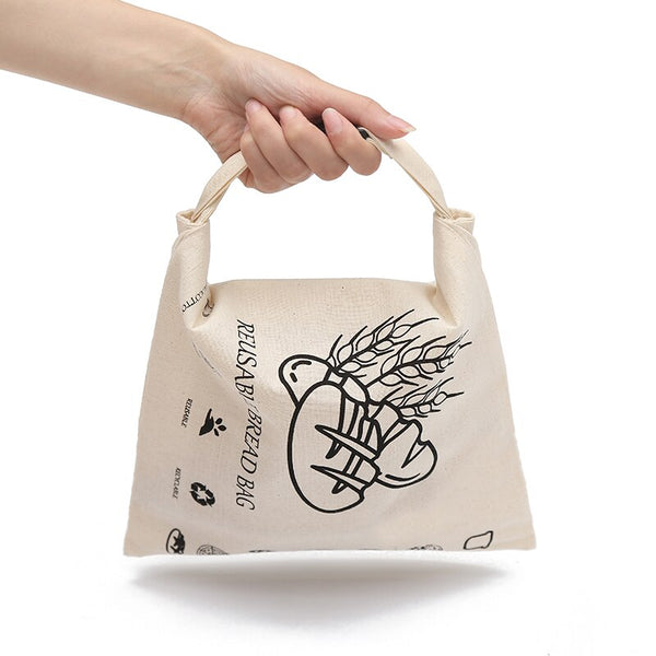 Organic Cotton Bread Bag - EcoPByLeo