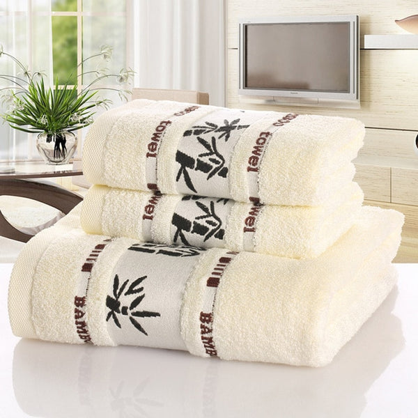 White soft towels.