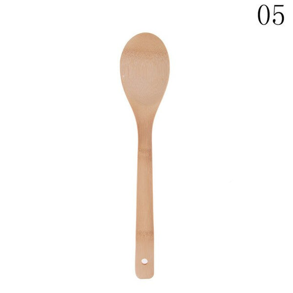 Bamboo Cooking Utensils Set - EcoPByLeo