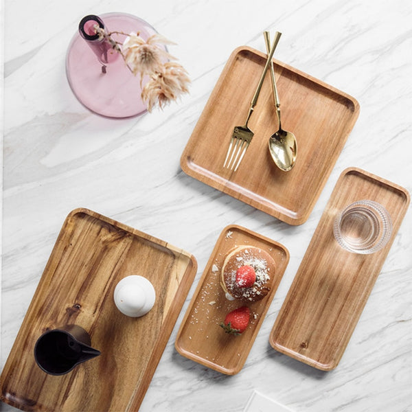 Serving trays.