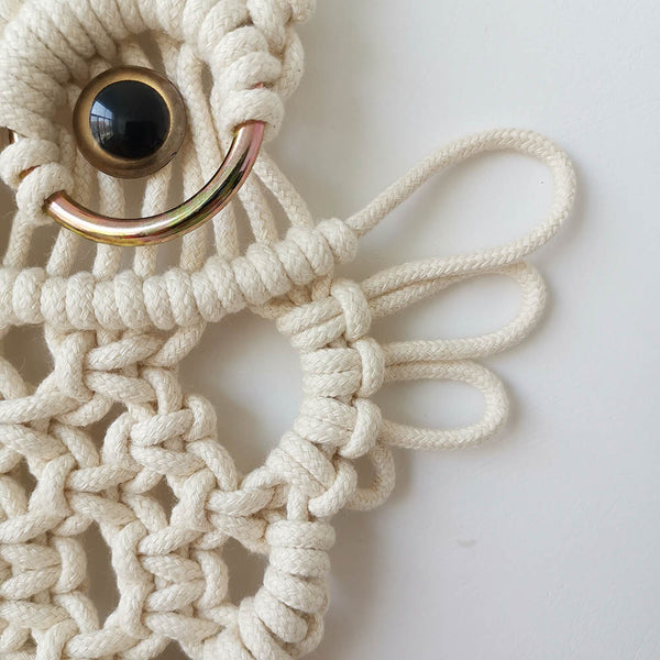 Handmade dream catcher.