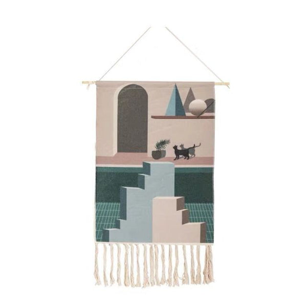 scenic fabric art - EcoPByLeo