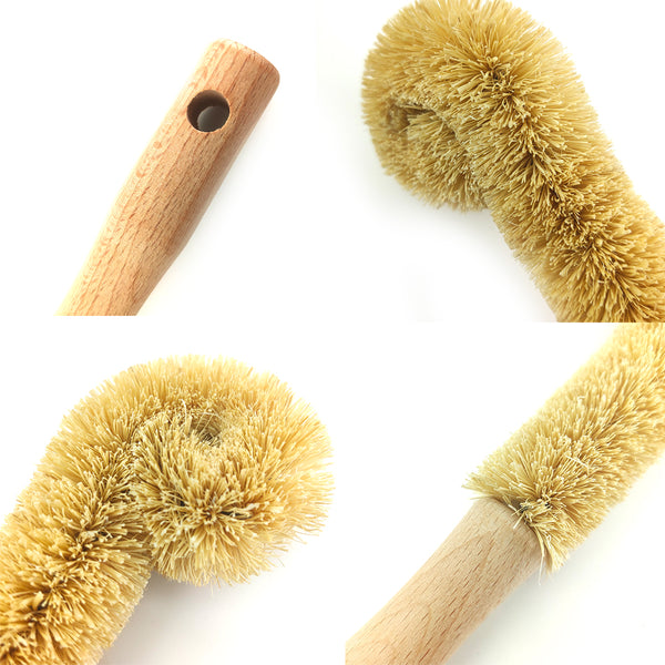 coconut fibre bottle brush.