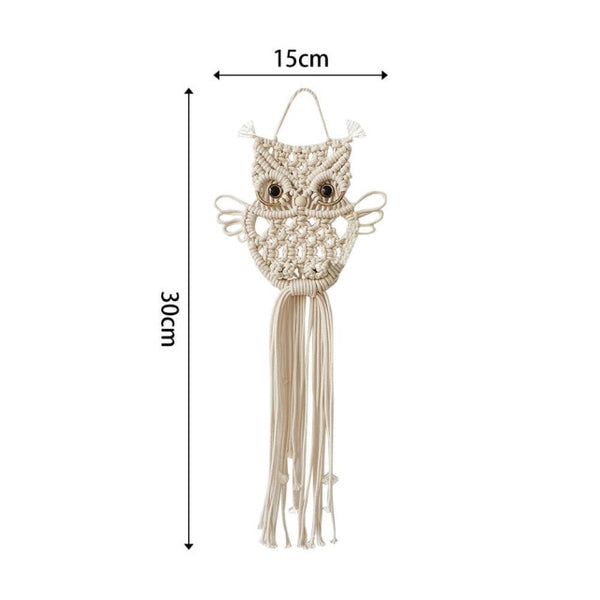 Owl dream catcher.