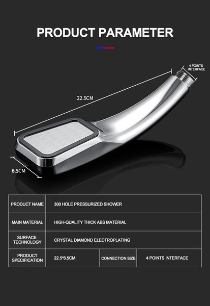 Water Saving Shower Head | EcoPByLeo