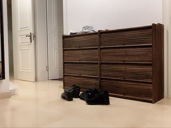 Paulownia Shoe Storage Cabinet | EcoPByLeo
