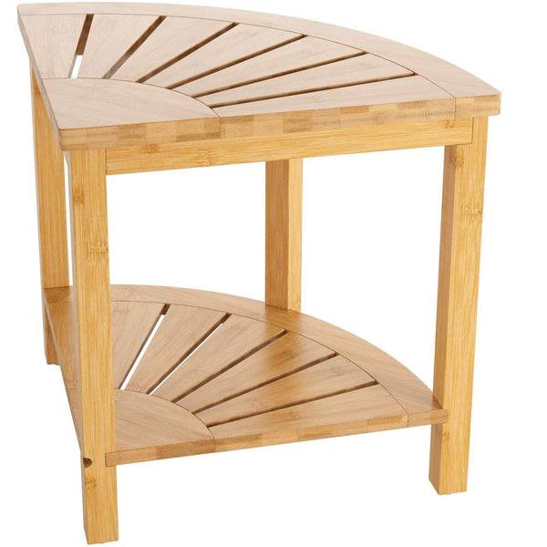 Bamboo Bathroom Corner Unit | EcoPByLeo