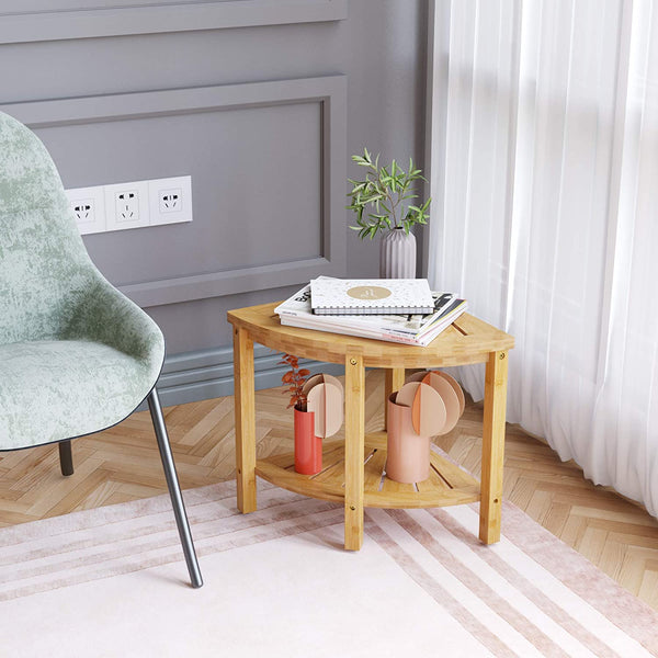 Bamboo Bathroom Corner Unit | EcoPByLeo
