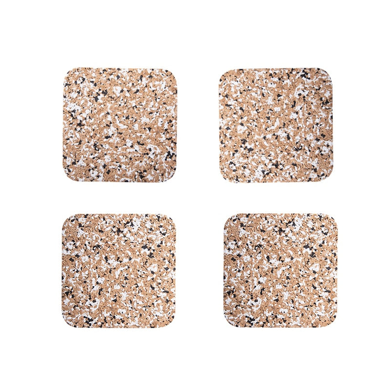 Cork coaster.
