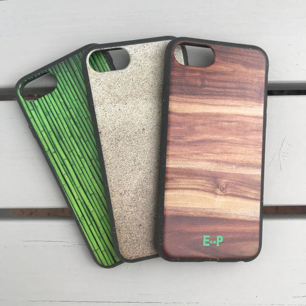 Eco iPhone Case - Bamboo Design - EcoPByLeo