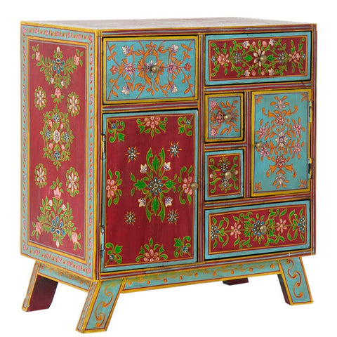 Arabian floral chest of drawers.
