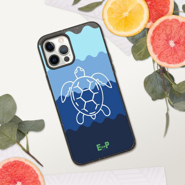 eco iPhone case - turtle design - EcoPByLeo