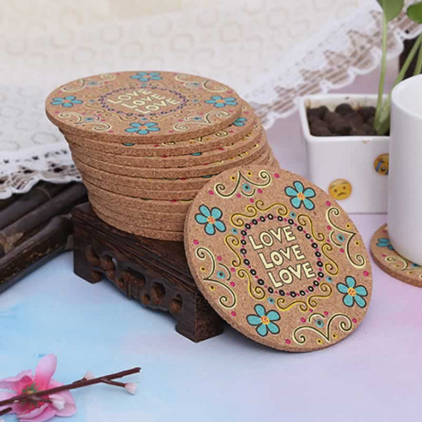 Boho Cork Coasters - EcoPByLeo