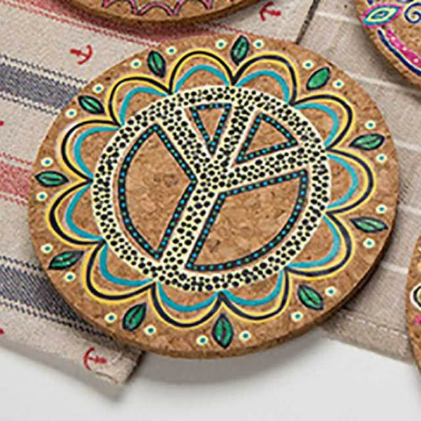 Boho Cork Coasters - EcoPByLeo