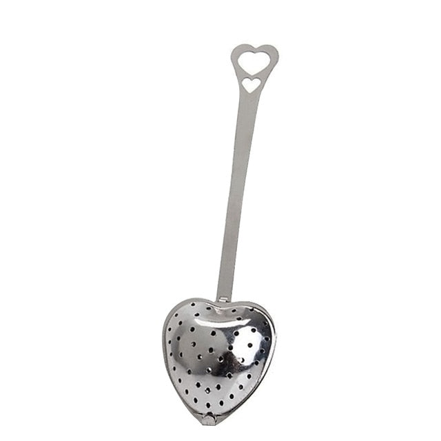 Heart shaped infuser for tea.