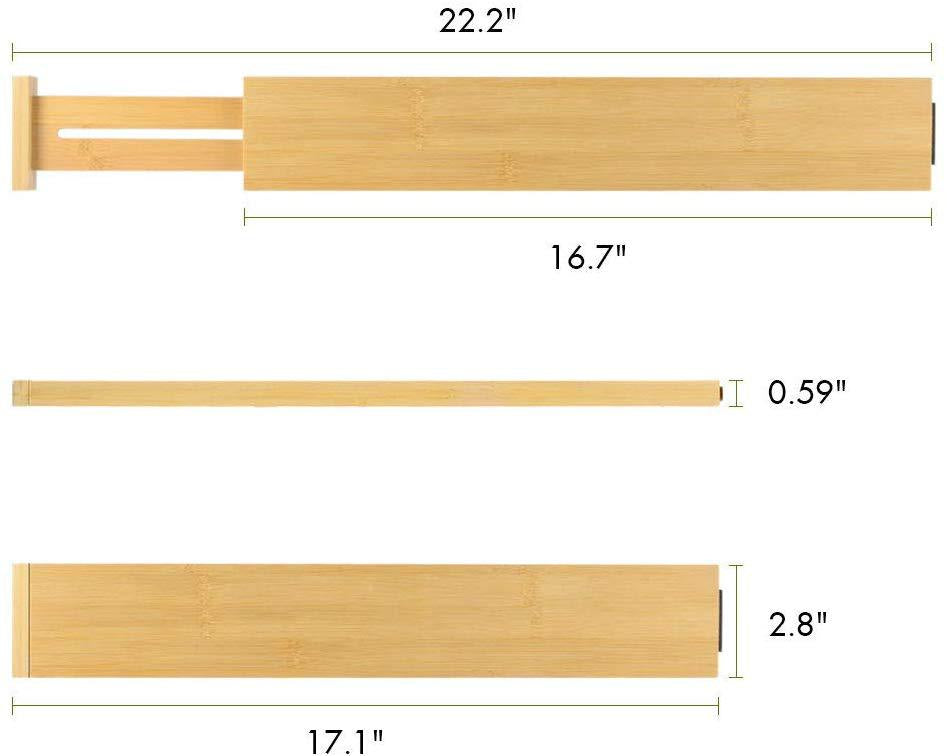 Spring Loaded Drawer Dividers | EcoPByLeo