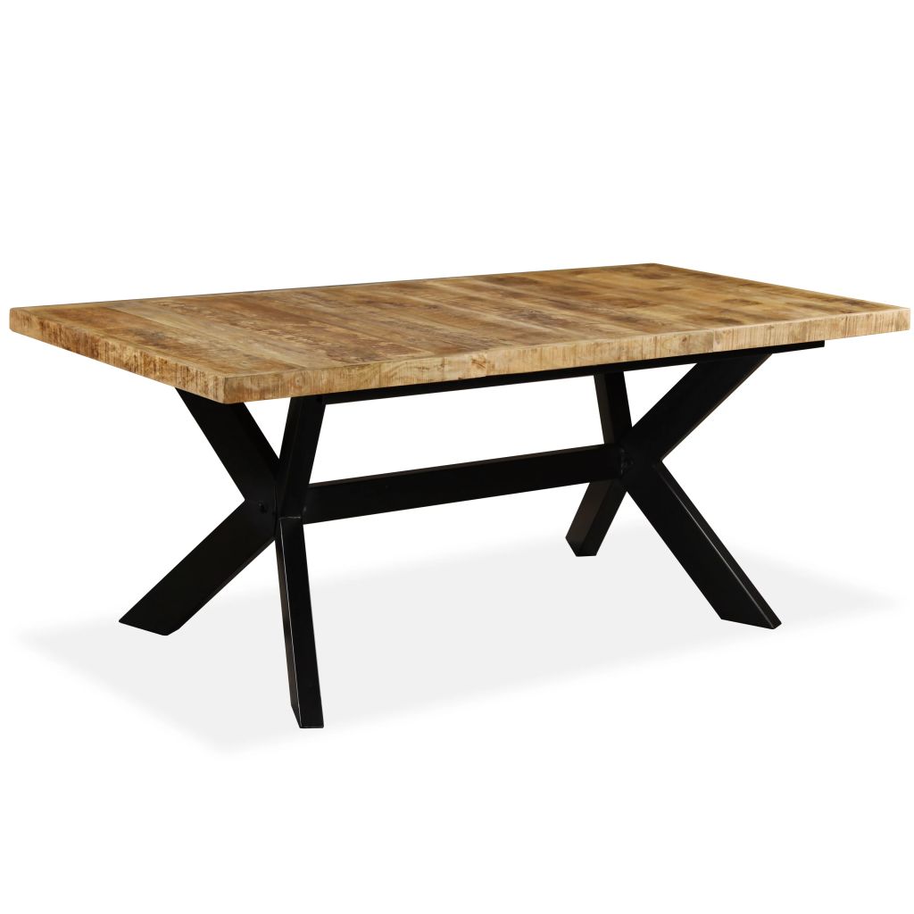 Solid Mango Wood Dining Table | EcoPByLeo