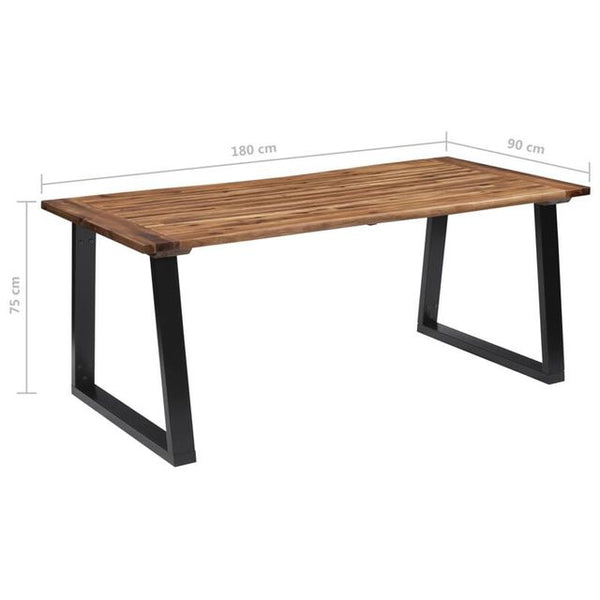 Acacia Solid Wood Dining Table | EcoPByLeo